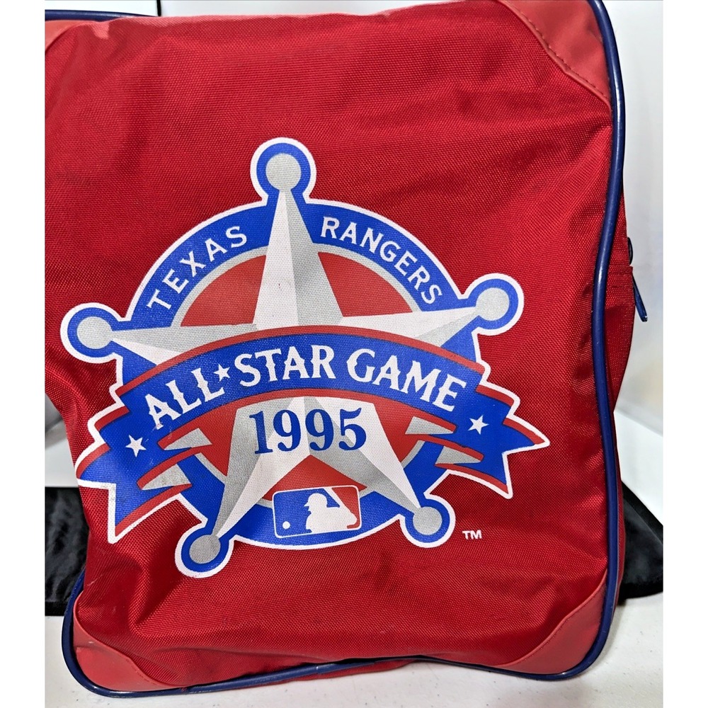 Vtg 1995 Starter MLB All Star Game‎ Baseball Duffel Gym Bag Texas Rangers (KA-1)